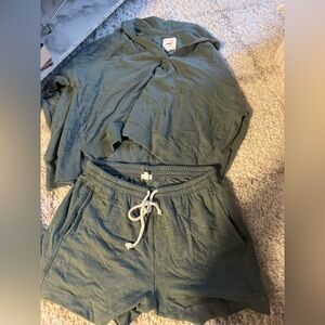 Aerie Olive Green Set